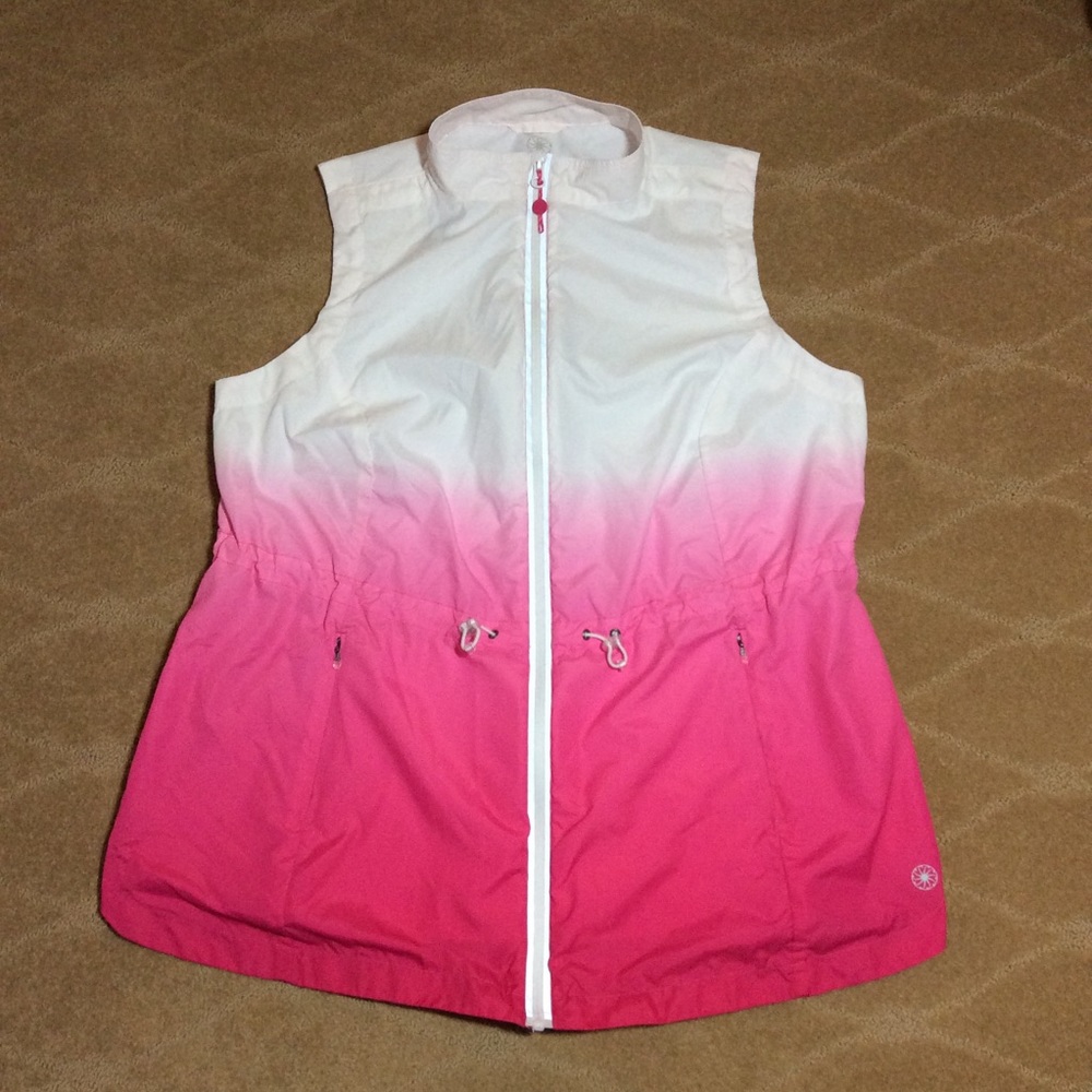 Fullbeauty Sport NWOT Active Ombré Vest, 14/16